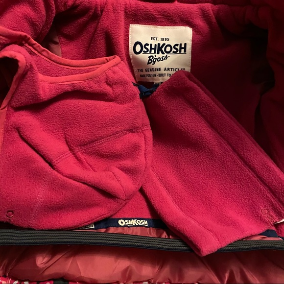 NWT OshKosh Baby Girl’s Snowsuit Size 18 Months - Picture 4 of 12